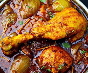 Chicken Do Pyaza