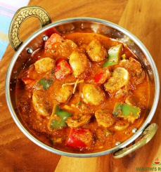 Mushroom Kadhai