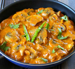 Mushroom Butter Masala